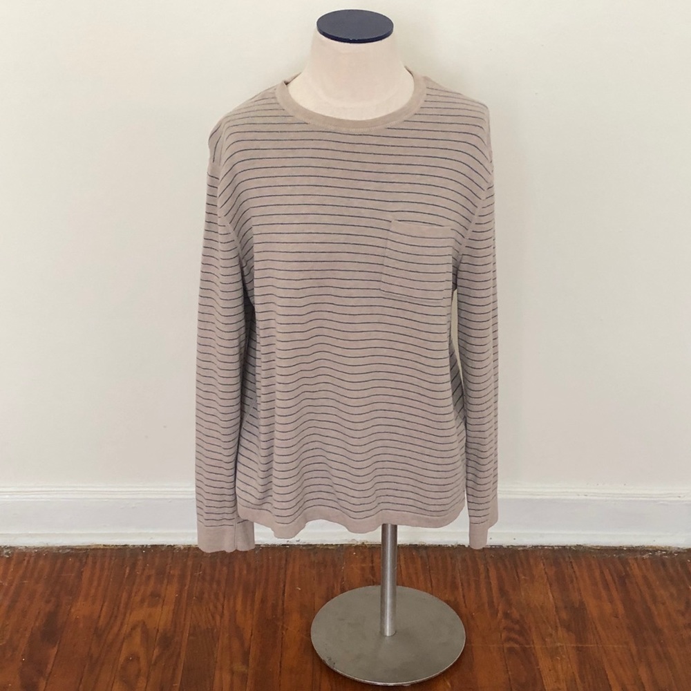 Banana Republic Striped crew neck sweater